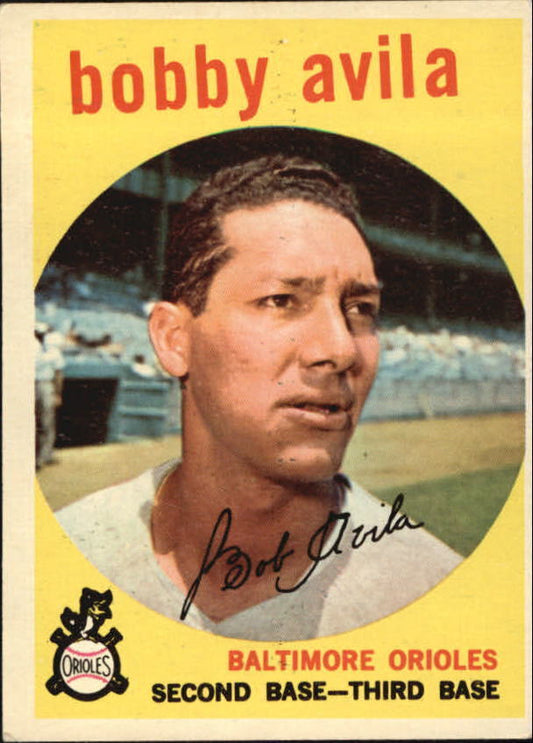 1959 Topps #363 Bobby Avila - NM