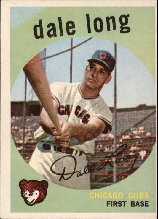 1959 Topps #414 Dale Long - NM