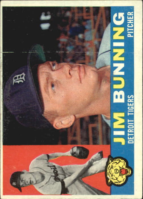 1960 Topps #502 Jim Bunning - Ex+