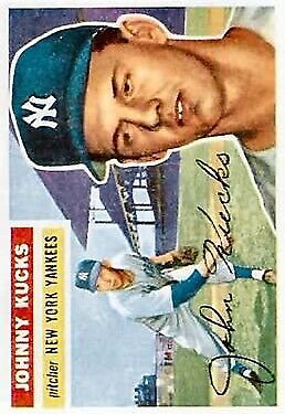 1956 Topps #88 Johnny Kucks RC - NM