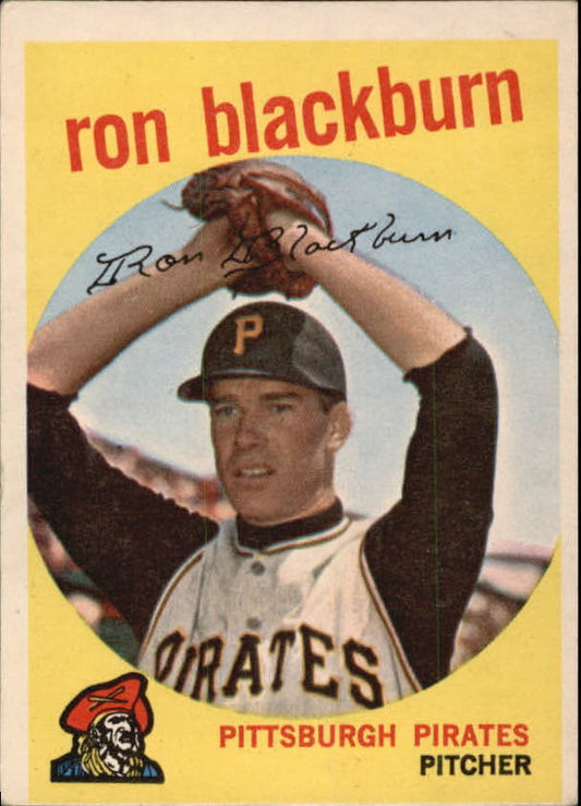 1959 Topps #401 Ron Blackburn - NM