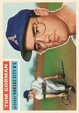 1956 Topps #246 Tom Gorman - NM