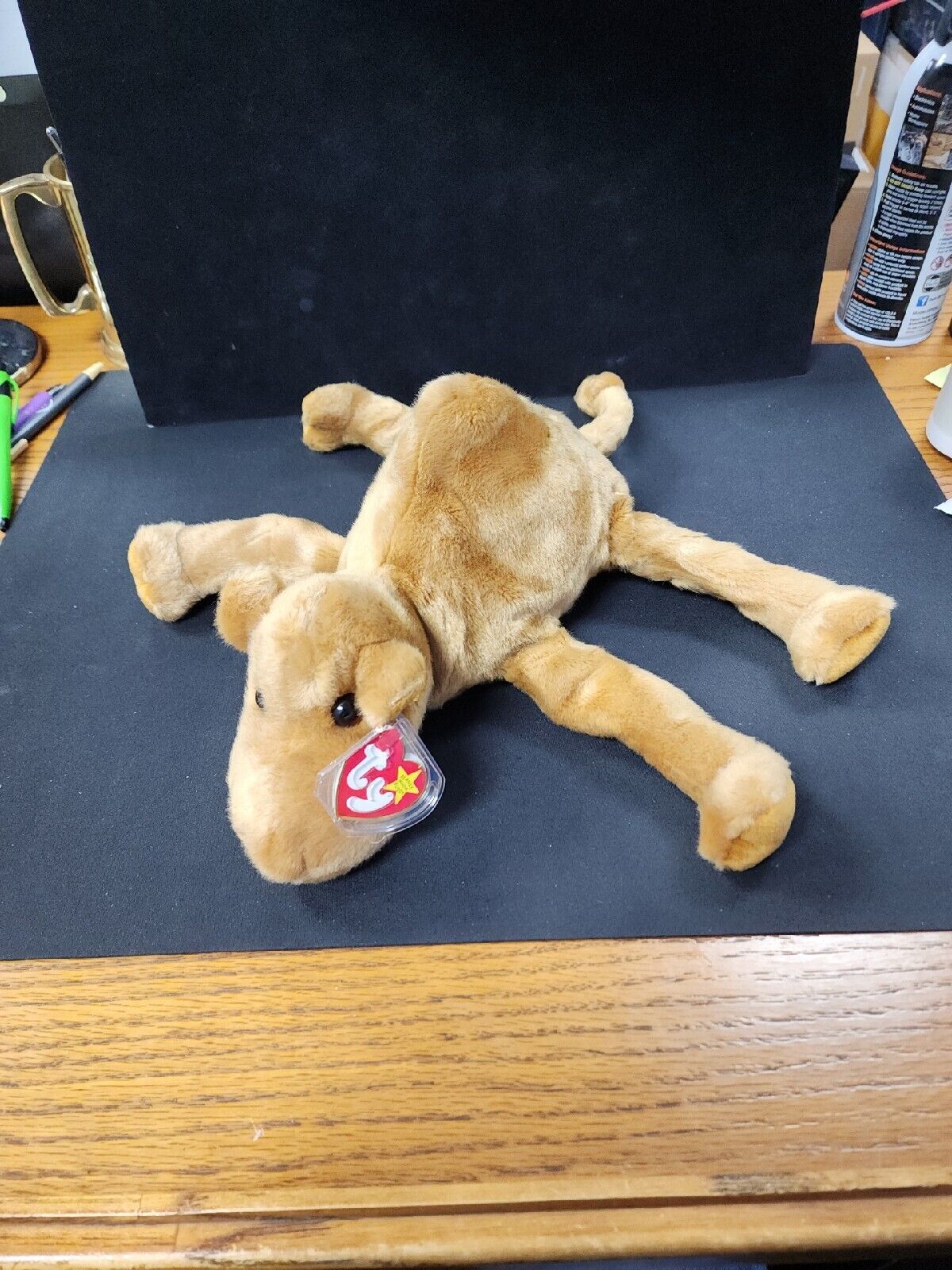 Original 1998 Beanie Buddies TY Humphrey The Camel Beanie Baby Plush With TAG