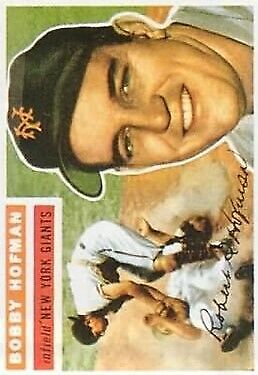 1956 Topps #28 Bobby Hofman - NM