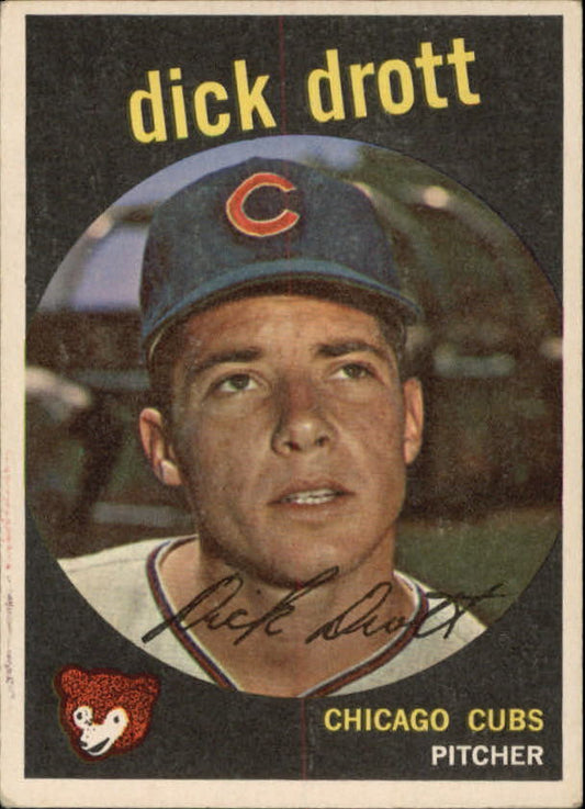 1959 Topps #15 Dick Drott - VgEx+