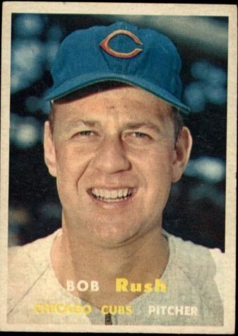 1957 Topps #137 Bob Rush - NM