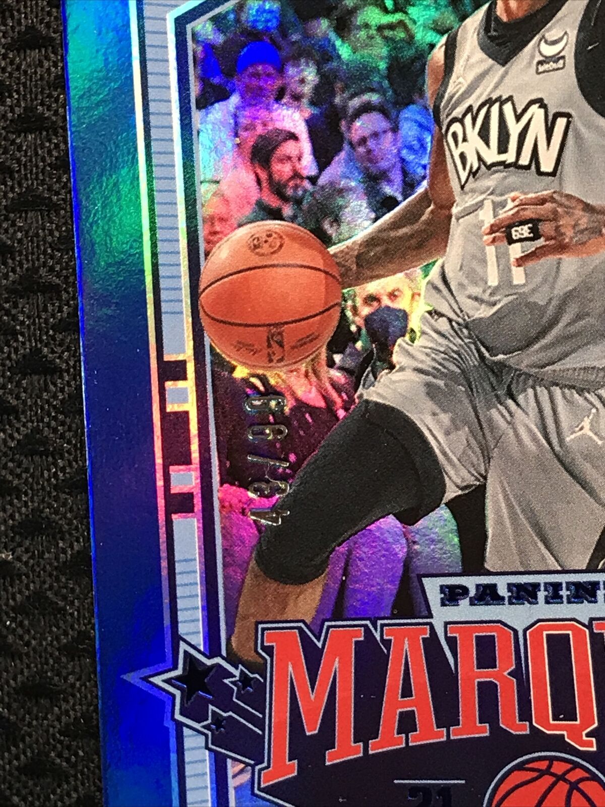 2021-22 Panini Chronicles Marquee Kyrie Irving Blue Parallel /99 Brooklyn Nets