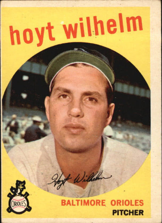 1959 Topps #349 Hoyt Wilhelm - NM