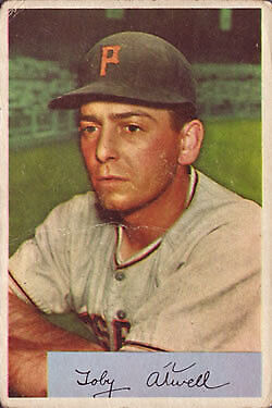1954 Bowman #123 Toby Atwell - NM