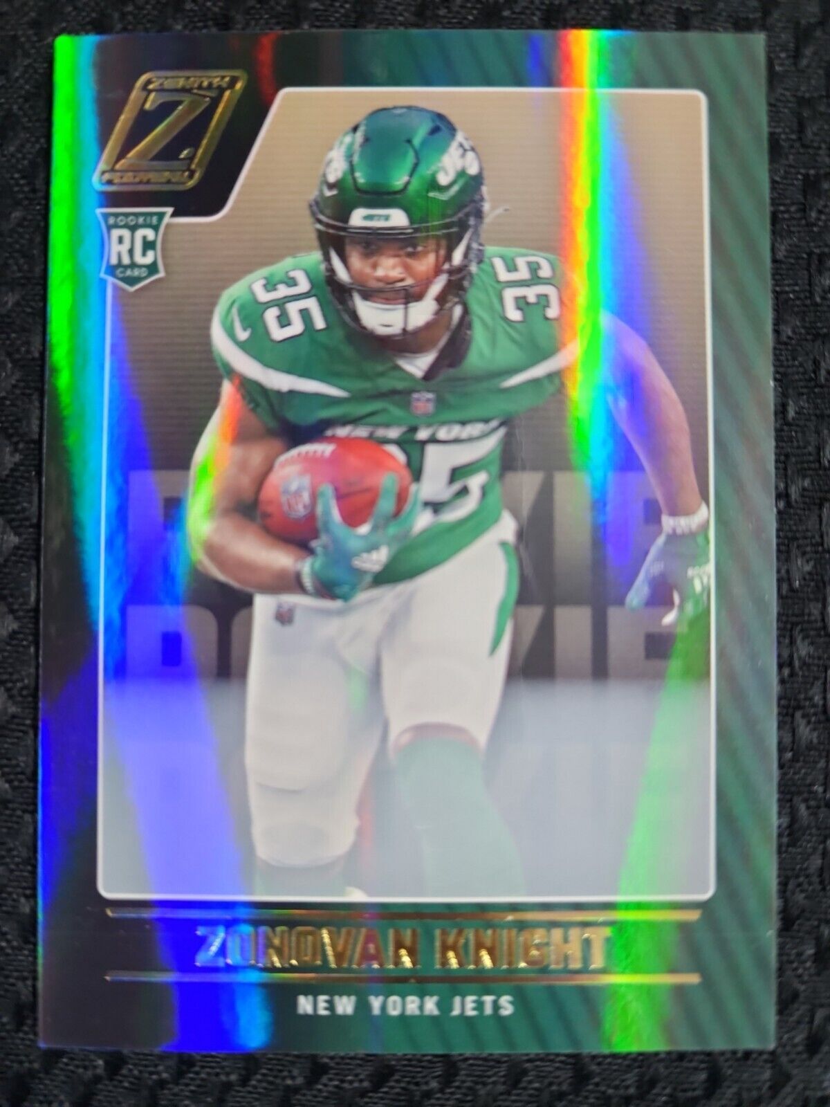2022 Panini Zenith Football Zonovan Knight RC #184