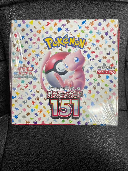 2023 Pokemon 151 Booster Box Japanese Scarlet & Violet New Sealed