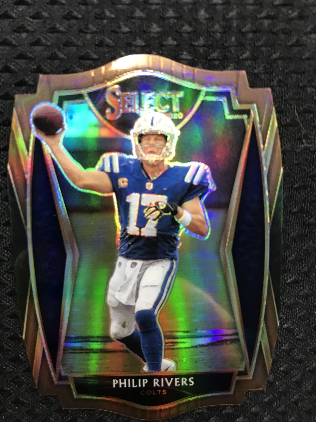 2020 Select Philip Rivers Die Cut COPPER Prizm Card #/355 Premiere Level Colts!