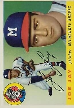 1955 Topps #134 Joey Jay - NM