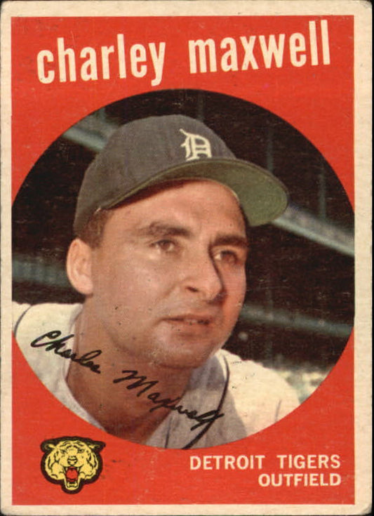1959 Topps #481 Charlie Maxwell - NM