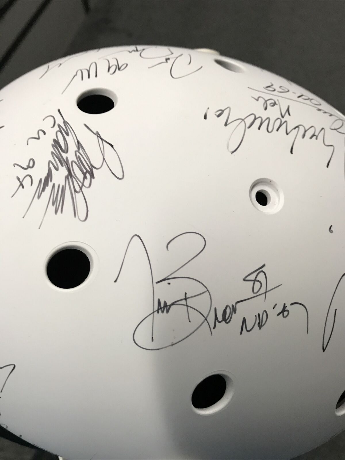 Heisman Trophy Autographed Multi Signed Full-Size Schutt Helmet 24 Sigs. C.O.A