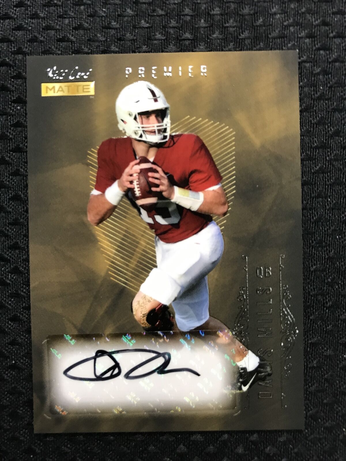 DAVIS MILLS 2021 WILD CARD MATTE PREMIER ROOKIE AUTO RC #MB-A
