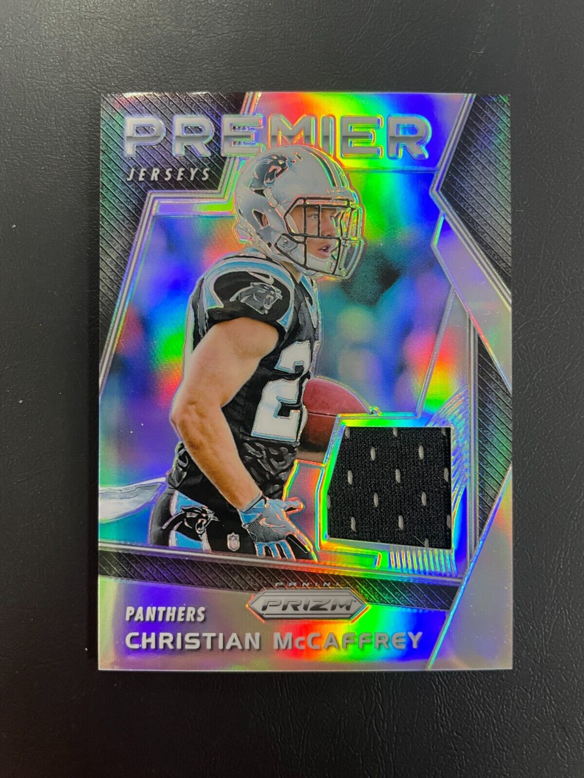 2017 Panini Prizm Premier Jerseys #4 Christian McCaffrey Panthers