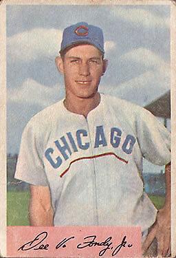 1954 Bowman #173 Dee Fondy - NM