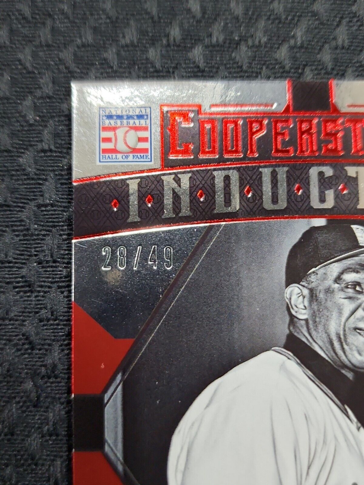 Andre Dawson 2015 Cooperstown Signature On Card Auto HOF Autograph /49 Red
