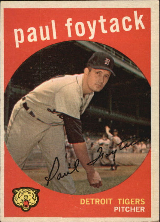 1959 Topps #233 Paul Foytack - NM