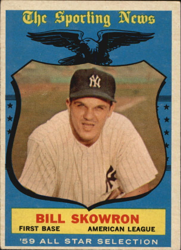 1959 Topps #554 Bill Skowron AS - NM
