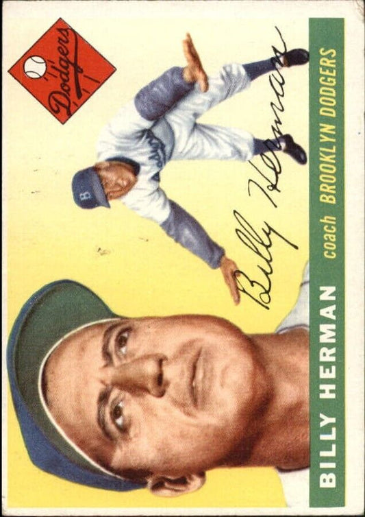 1955 Topps #19 Billy Herman CO - NM