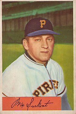 1954 Bowman #75 Max Surkont - NM