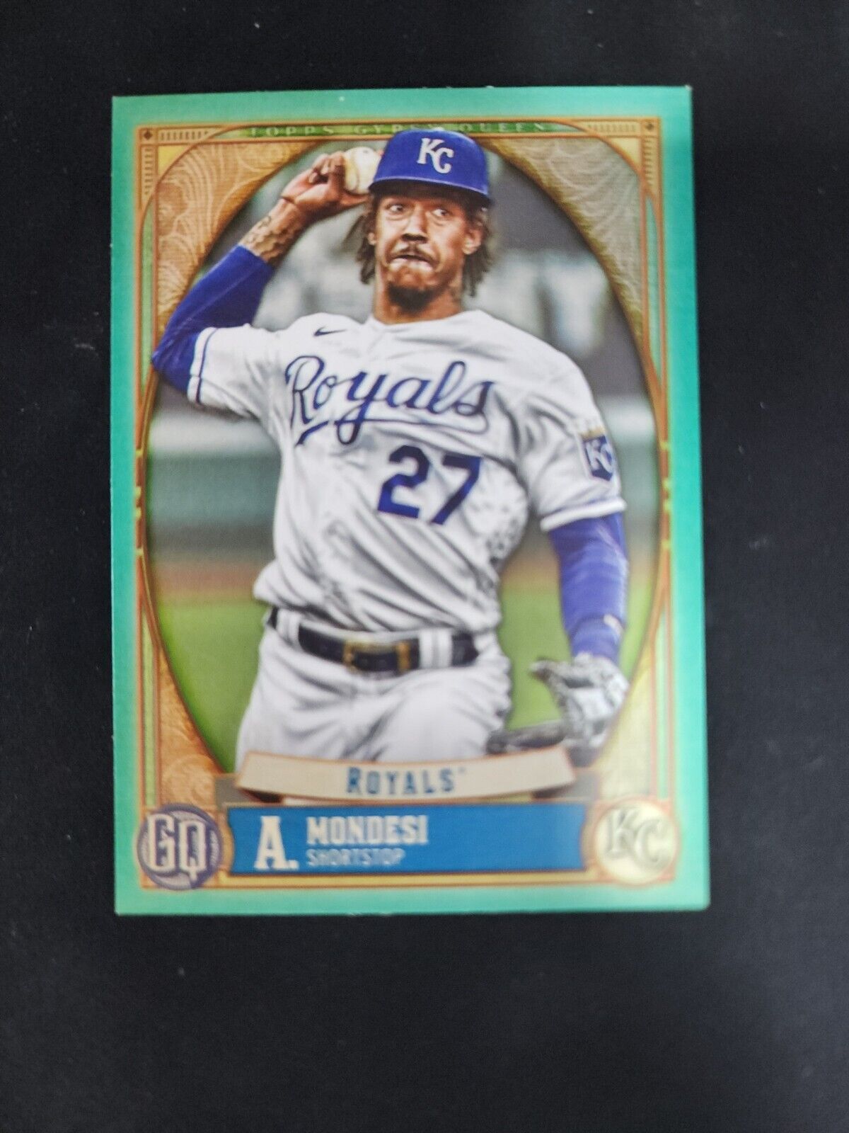 Adalberto Mondesi 2021 Topps Gypsy Queen #205 Turquoise /199