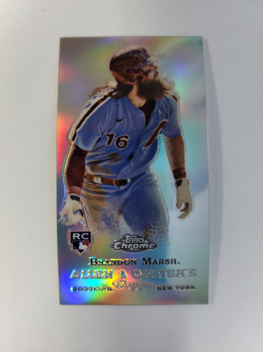 2022 Allen & Ginter Chrome Mini Rookie Design Variation #RDV-3 Brandon Marsh
