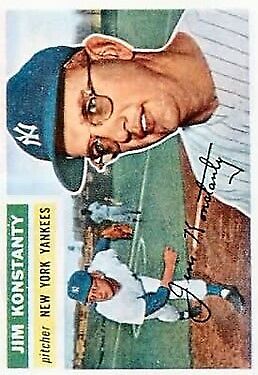 1956 Topps #321 Jim Konstanty - NM