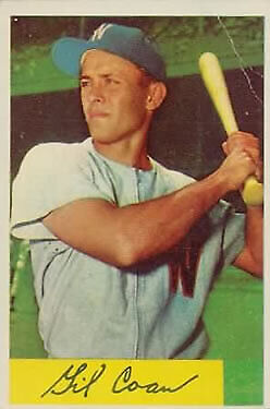 1954 Bowman #40 Gil Coan - NM