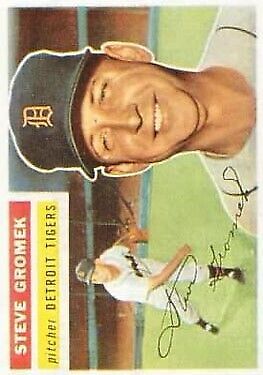 1956 Topps #310 Steve Gromek - NM