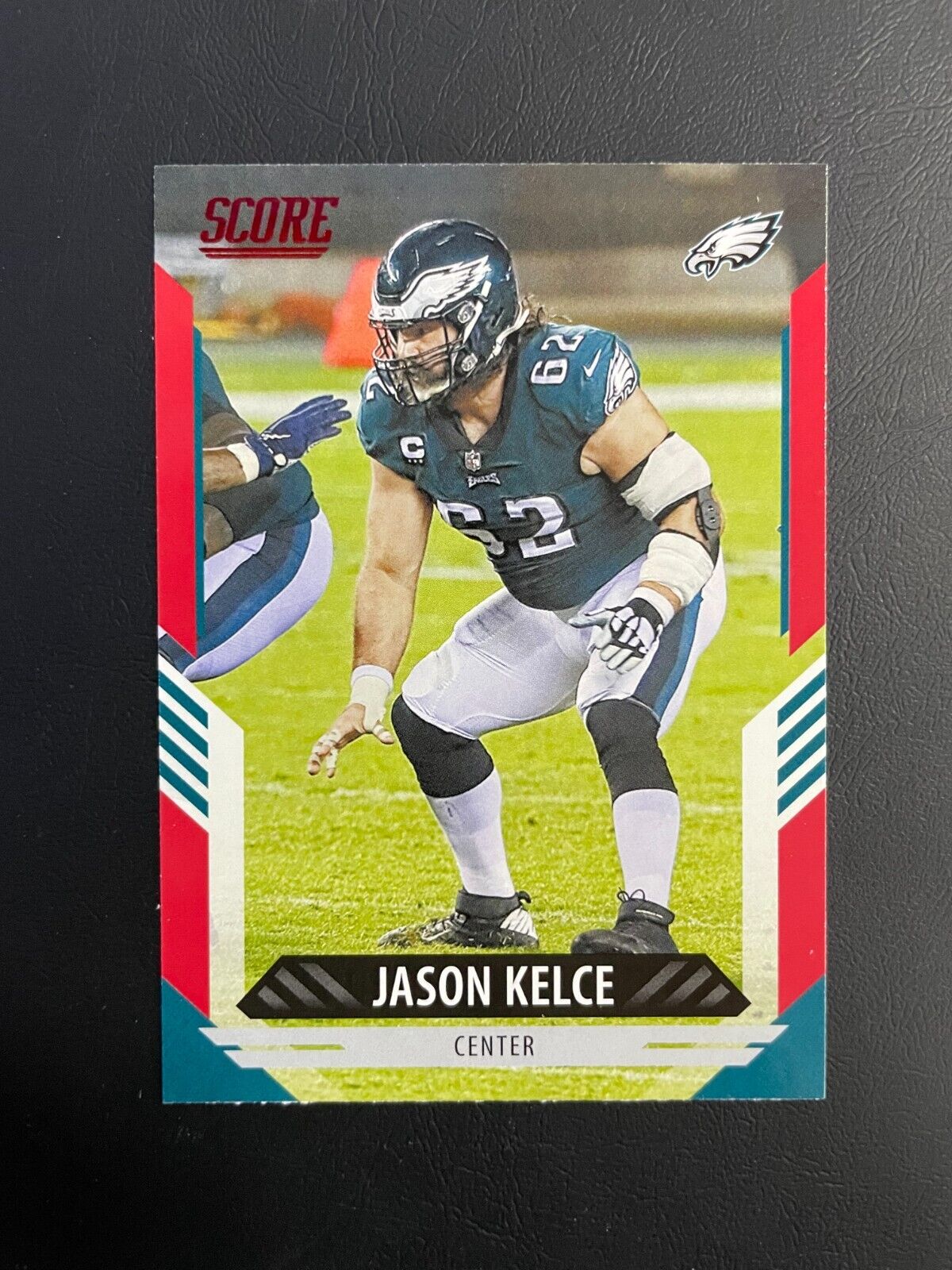 2021 Panini Score Red Jason Kelce #78 Eagles