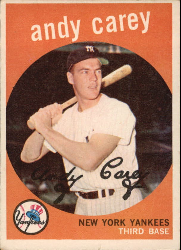 1959 Topps #45 Andy Carey - VgEx+