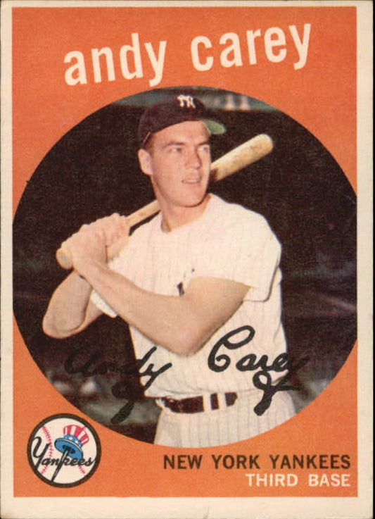 1959 Topps #45 Andy Carey - VgEx+