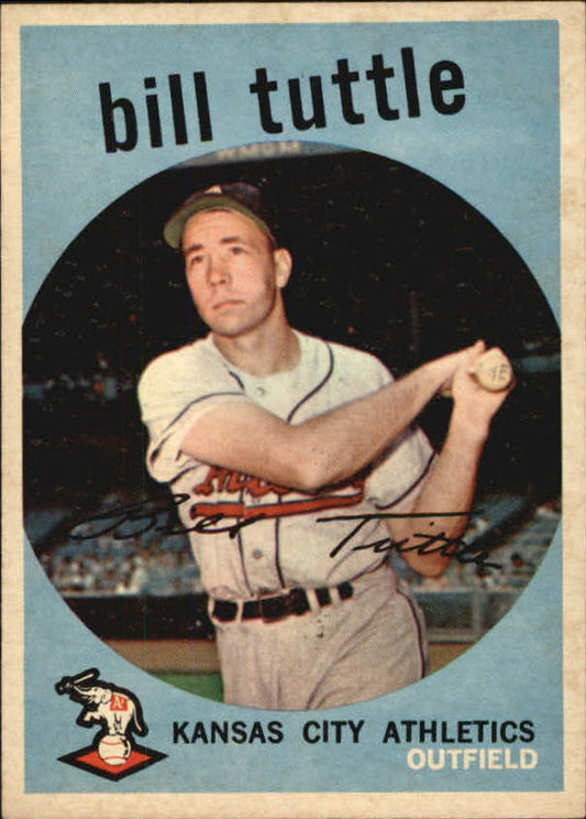 1959 Topps #459 Bill Tuttle - NM