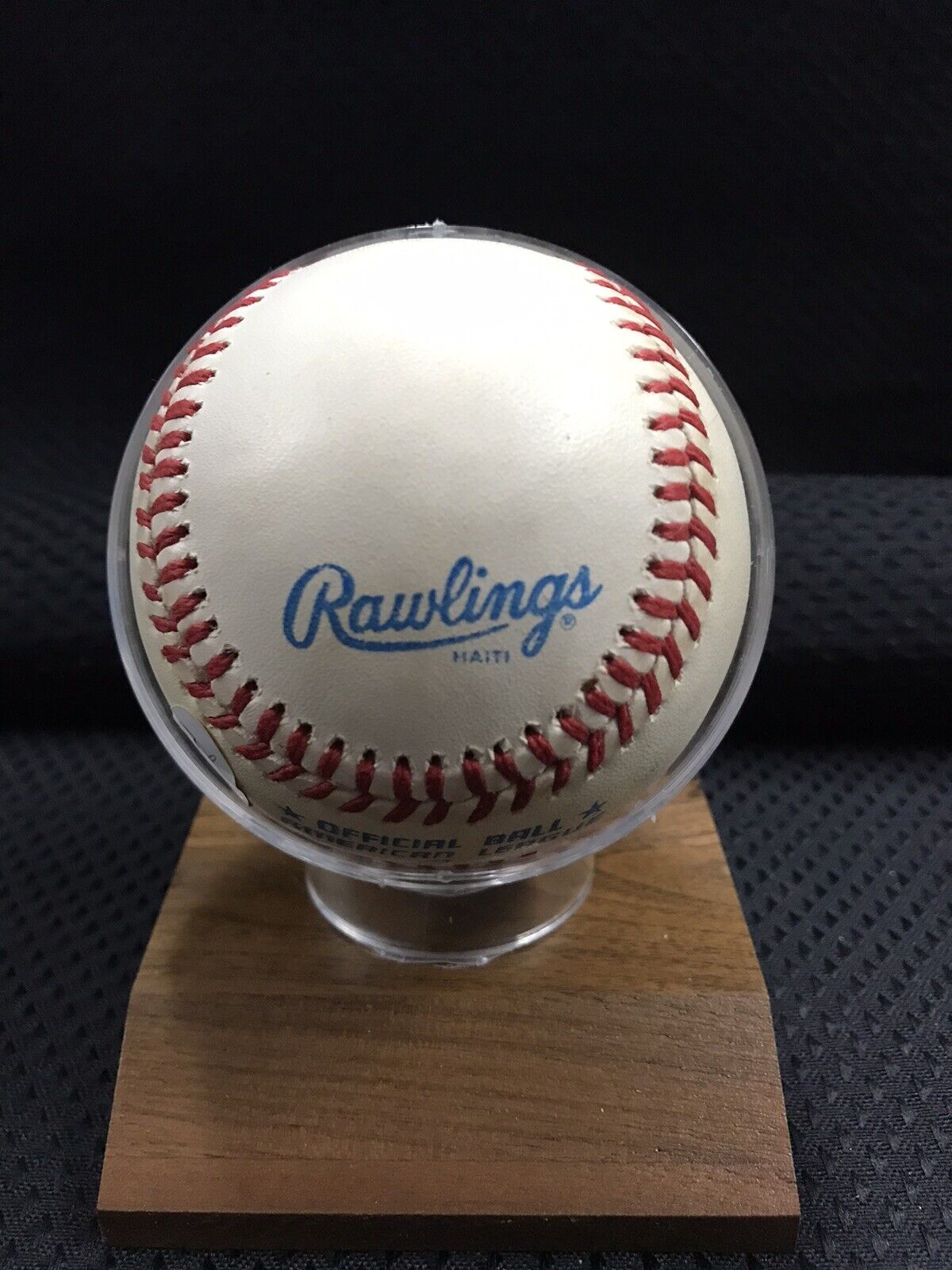 Sandy Alomar Jr Single Signed Auto Baseball JSA COA