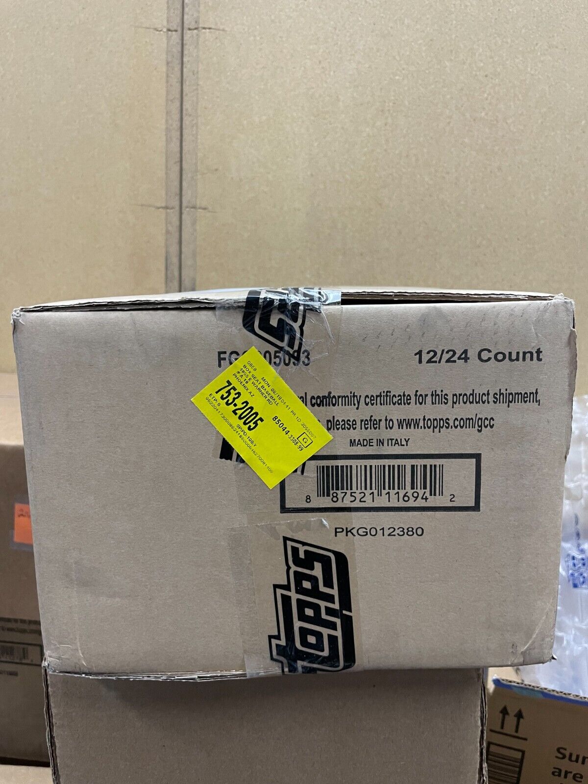 2023 Topps UEFA Sealed Hobby Case