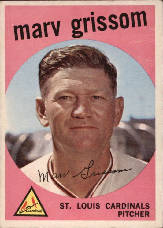 1959 Topps #243 Marv Grissom - NM
