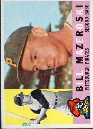 1960 Topps #55 Bill Mazeroski - Ex+