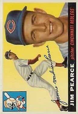 1955 Topps #170 Jim Pearce DP RC - NM