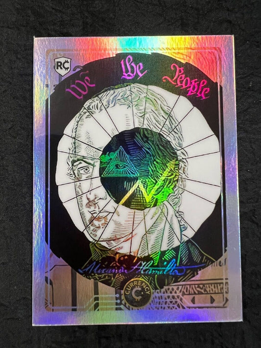 Alexander Hamilton #43 RC holo Cardsmiths Currency 2022 Series One 1ST EDITION!