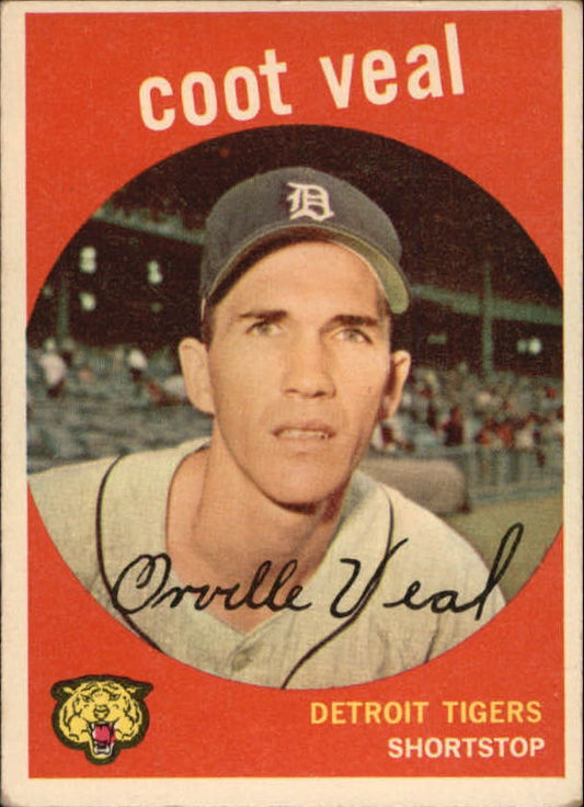 1959 Topps #52 Coot Veal RC - VgEx+