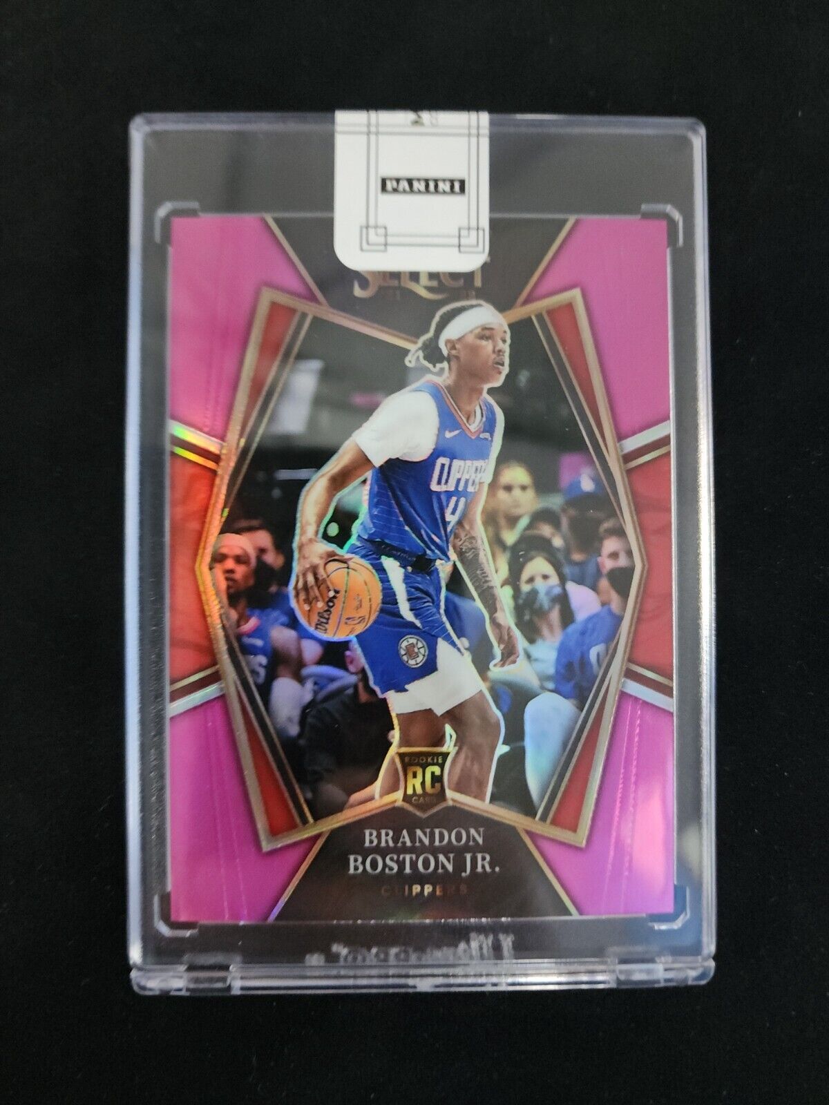 2021-22 Select Brandon Boston Jr Premier Level Pink RC #1/4 !