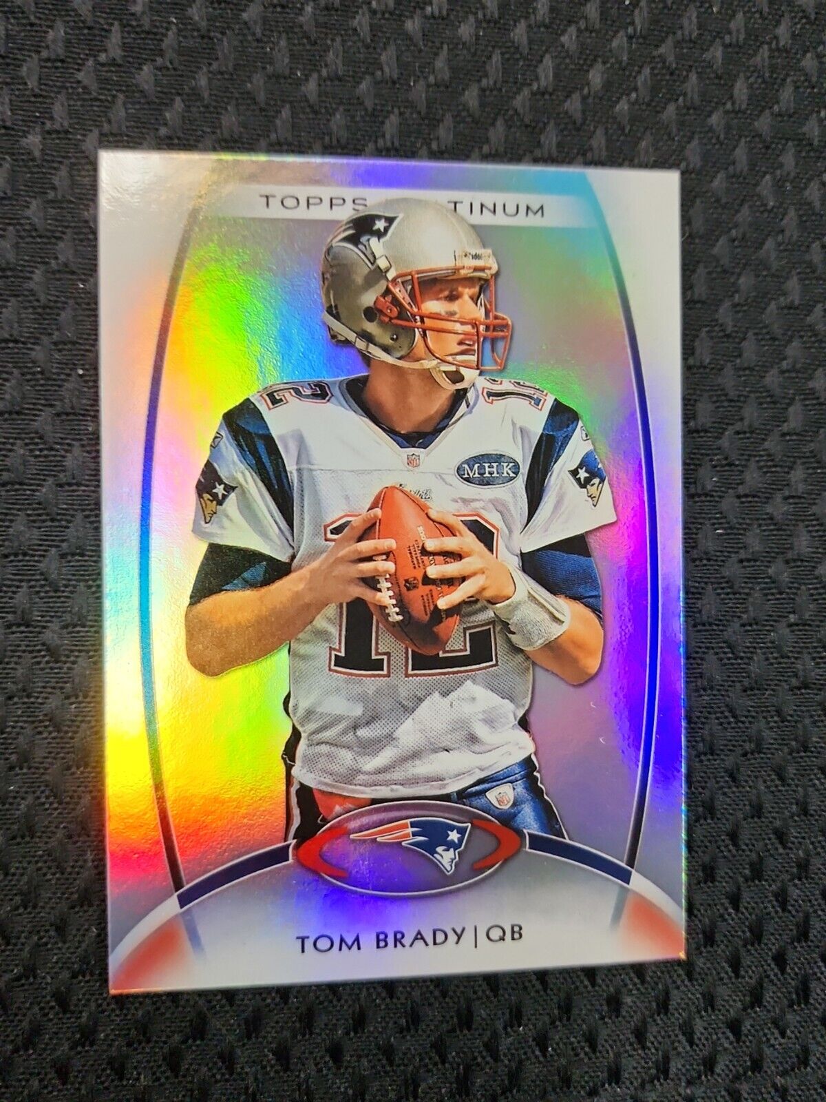 2012 Topps Platinum Silver Holo Refractor Tom Brady #50 INVEST GOAT HOF MVP