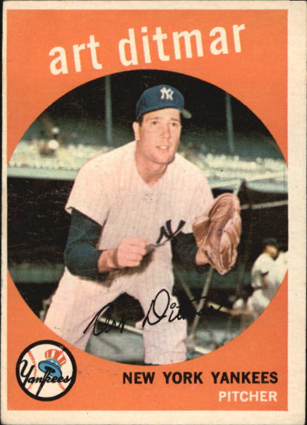 1959 Topps #374 Art Ditmar - NM