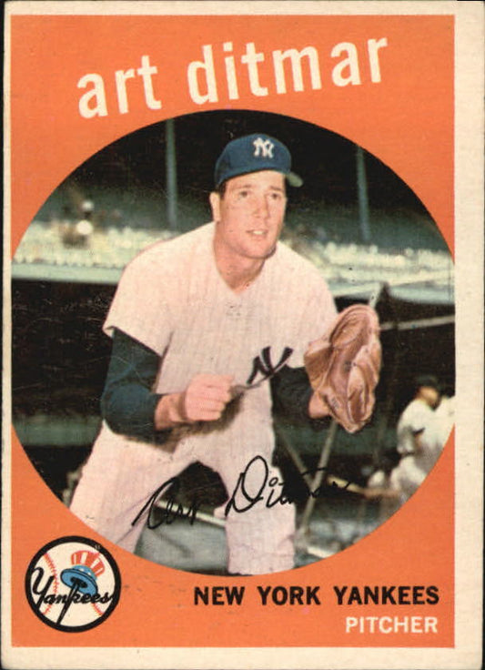 1959 Topps #374 Art Ditmar - NM