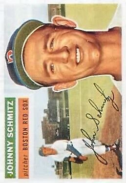 1956 Topps #298 Johnny Schmitz - NM
