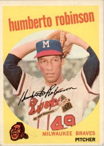 1959 Topps #366 Humberto Robinson - NM