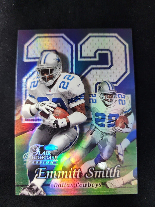 Emmitt Smith Dallas Cowboys LEGEND 1999 FLEER FLAIR Showcase PASSION